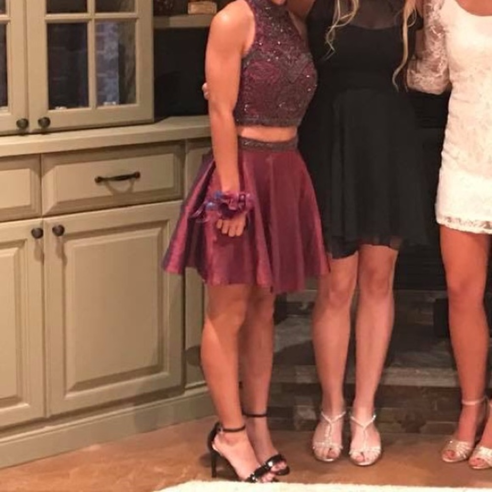 Sherri Hill two piece homecoming dress